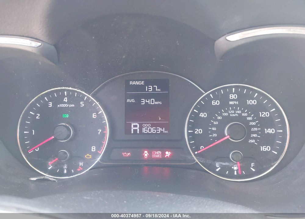 2016 KIA FORTE LX VIN: KNAFX4A61G5597654