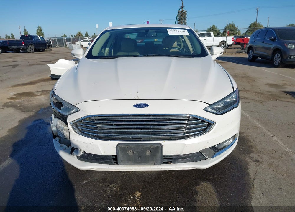 2017 FORD FUSION SE VIN: 3FA6P0HD9HR368580