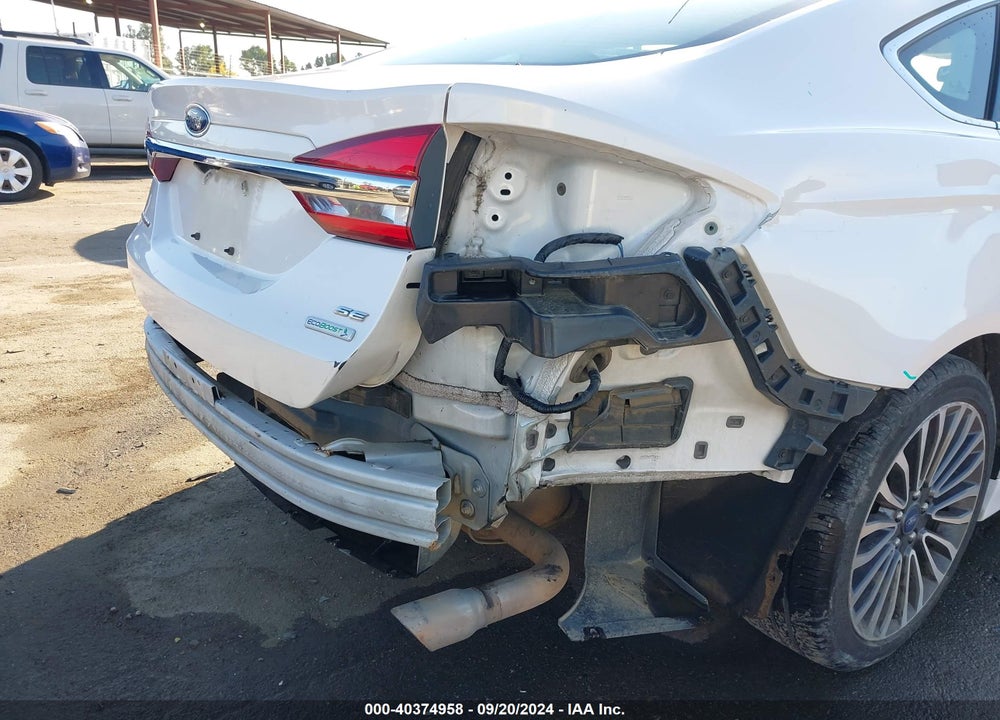 2017 FORD FUSION SE VIN: 3FA6P0HD9HR368580
