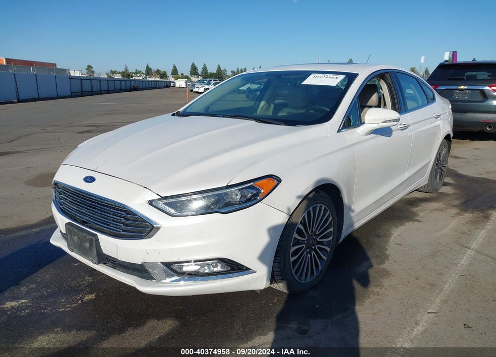 2017 FORD FUSION SE VIN: 3FA6P0HD9HR368580
