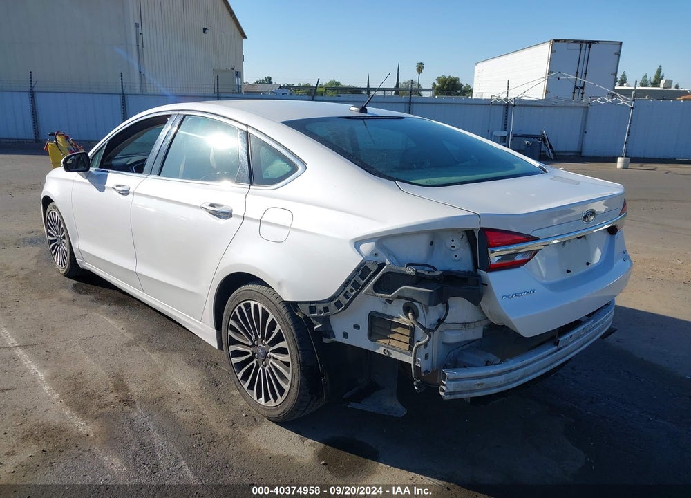 2017 FORD FUSION SE VIN: 3FA6P0HD9HR368580