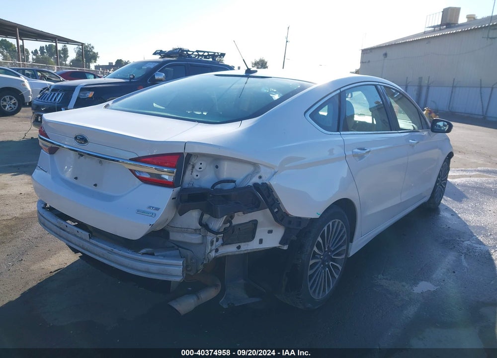 2017 FORD FUSION SE VIN: 3FA6P0HD9HR368580