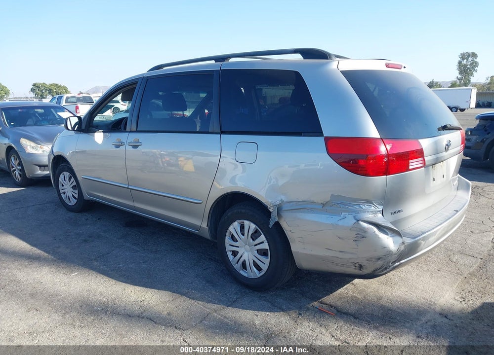 2004 TOYOTA SIENNA LE VIN: 5TDZA23C84S100596