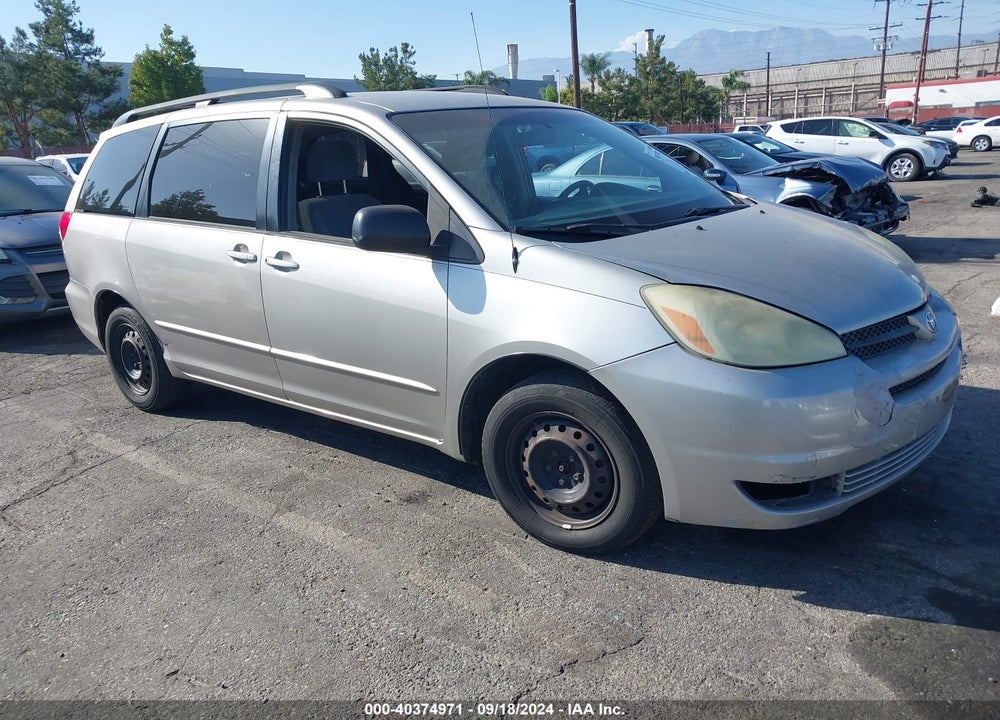 2004 TOYOTA SIENNA LE VIN: 5TDZA23C84S100596