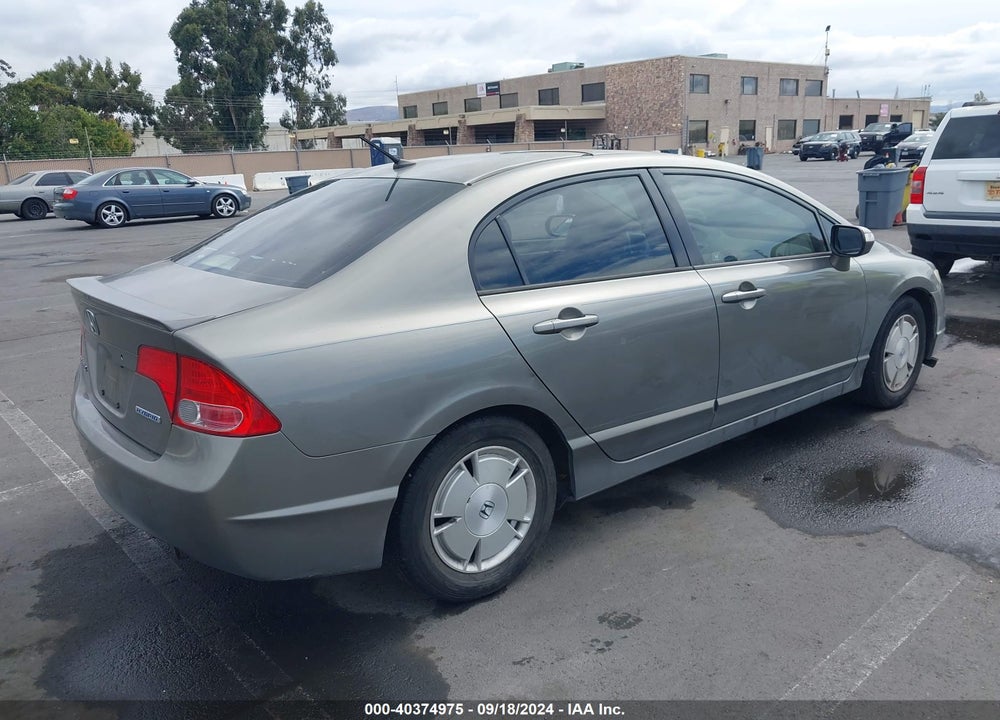 2006 HONDA CIVIC HYBRID VIN: JHMFA36296S006831