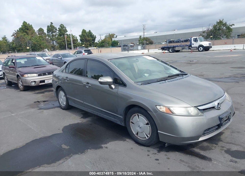 2006 HONDA CIVIC HYBRID VIN: JHMFA36296S006831