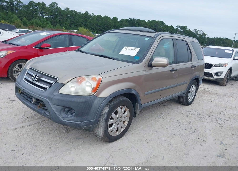 2006 HONDA CR-V EX VIN: SHSRD788X6U422455