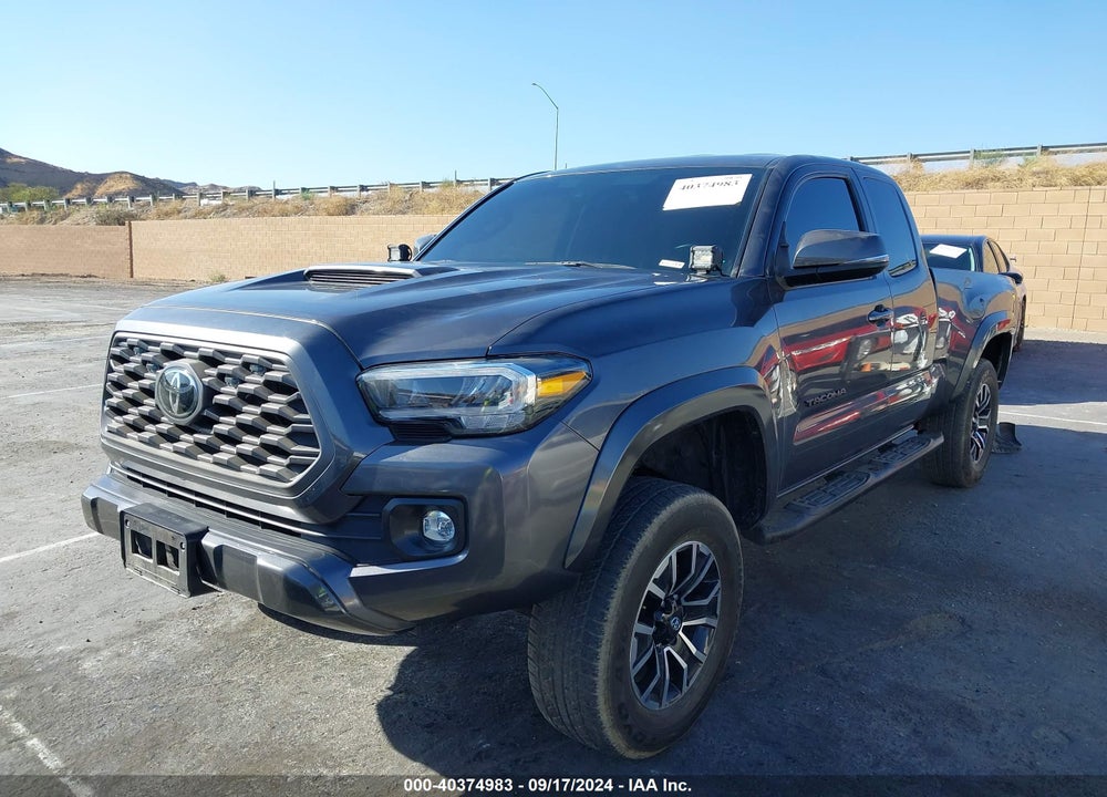 2022 TOYOTA TACOMA TRD SPORT VIN: 3TYRZ5CNXNT021920