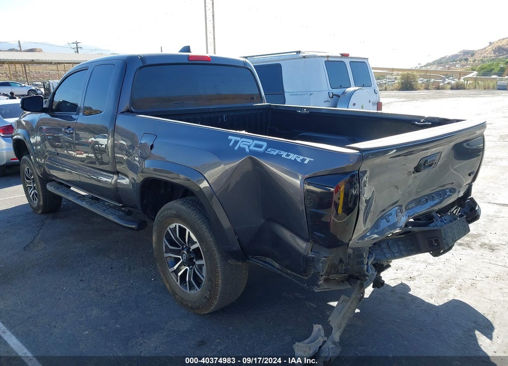 2022 TOYOTA TACOMA TRD SPORT VIN: 3TYRZ5CNXNT021920