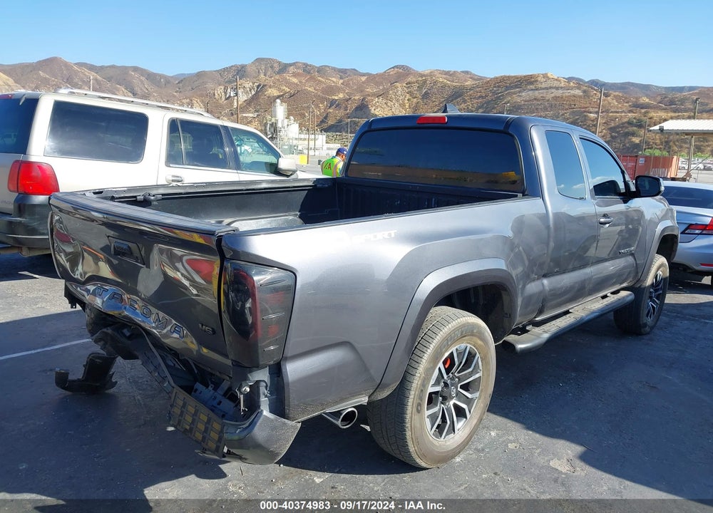 2022 TOYOTA TACOMA TRD SPORT VIN: 3TYRZ5CNXNT021920