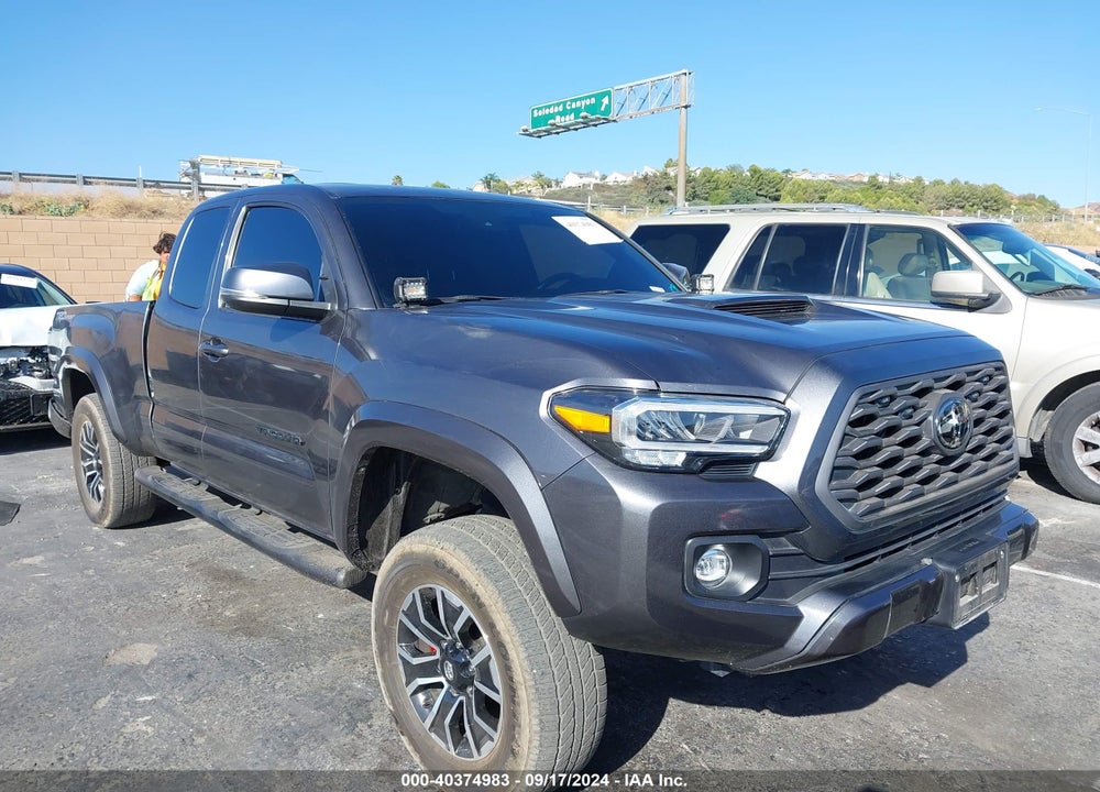 2022 TOYOTA TACOMA TRD SPORT VIN: 3TYRZ5CNXNT021920