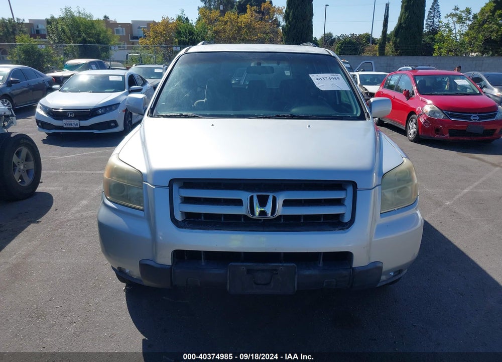 2006 HONDA PILOT EX VIN: 5FNYF28486B045055