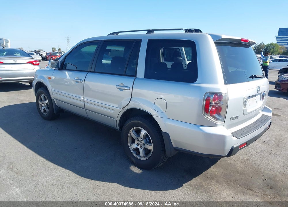 2006 HONDA PILOT EX VIN: 5FNYF28486B045055