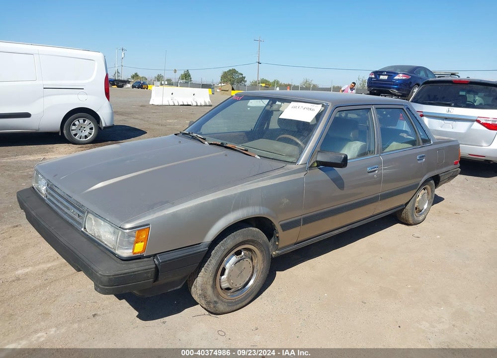 1986 TOYOTA CAMRY DLX VIN: JT2SV12E8G0405860