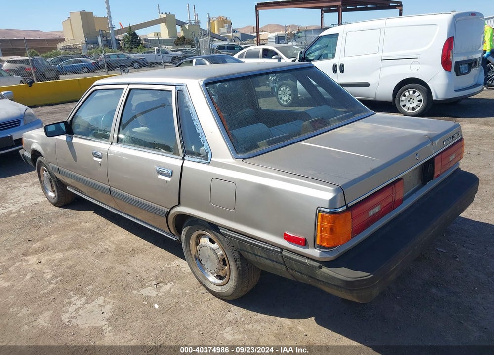 1986 TOYOTA CAMRY DLX VIN: JT2SV12E8G0405860