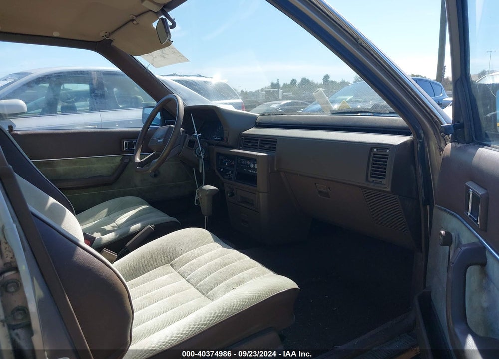 1986 TOYOTA CAMRY DLX VIN: JT2SV12E8G0405860
