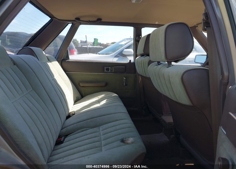 1986 TOYOTA CAMRY DLX VIN: JT2SV12E8G0405860