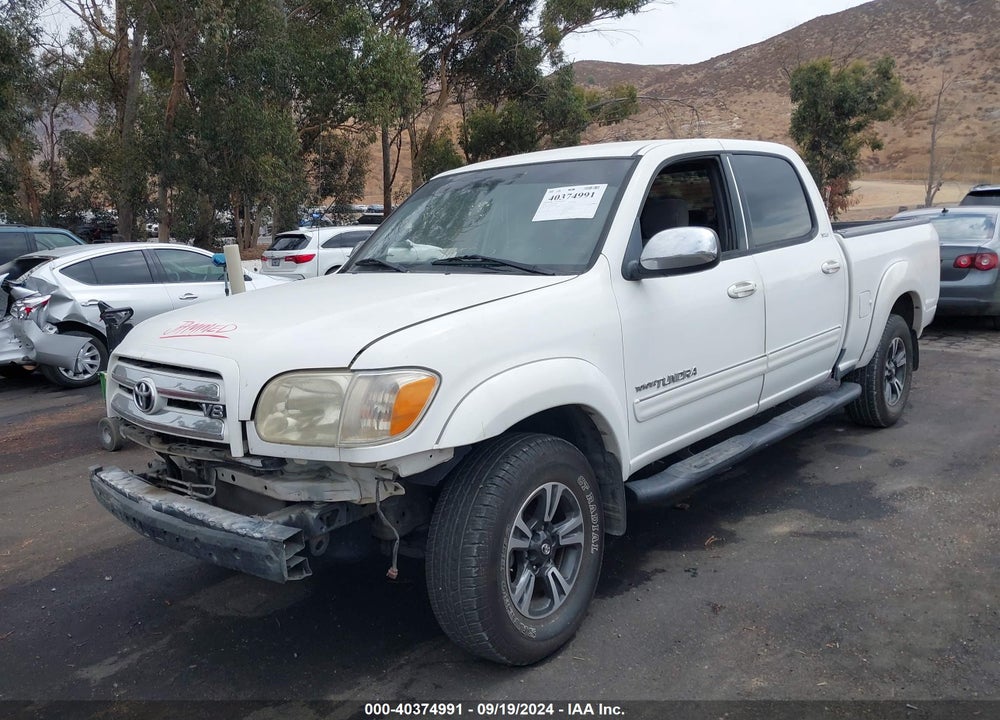 2006 TOYOTA TUNDRA SR5 V8 VIN: 5TBET34196S537403