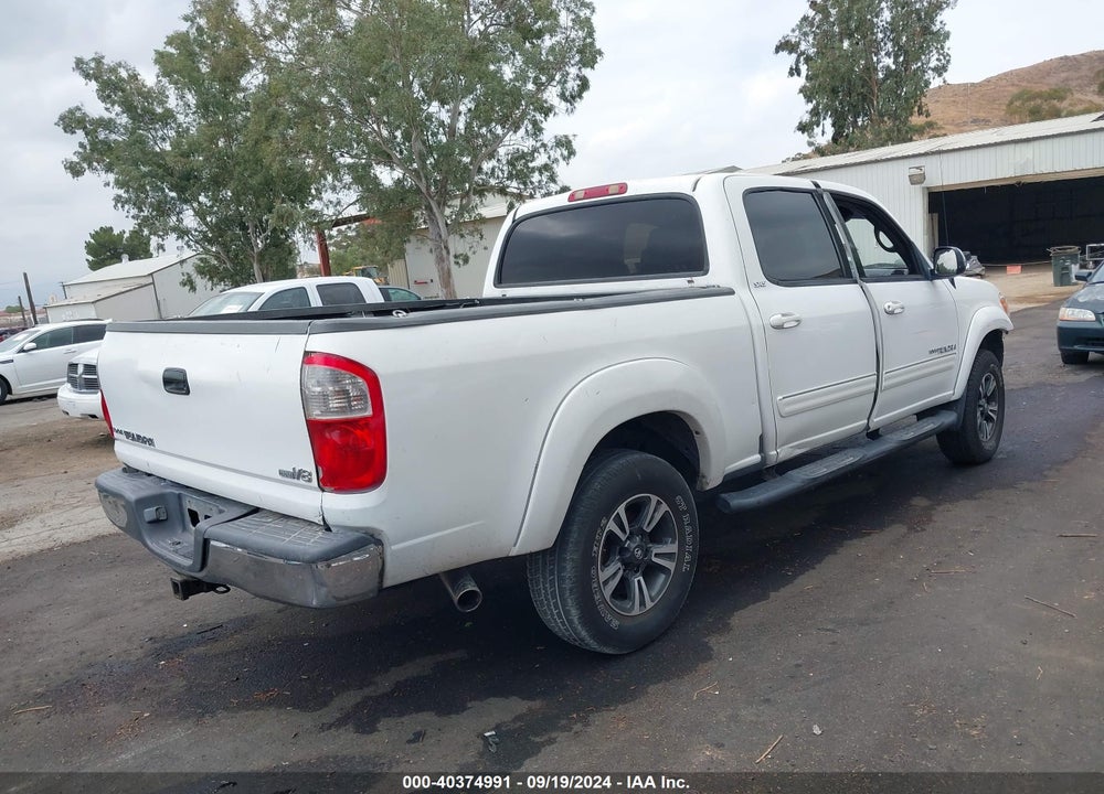 2006 TOYOTA TUNDRA SR5 V8 VIN: 5TBET34196S537403