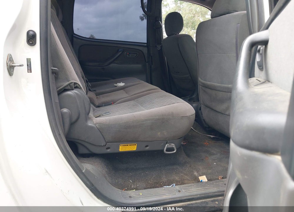 2006 TOYOTA TUNDRA SR5 V8 VIN: 5TBET34196S537403
