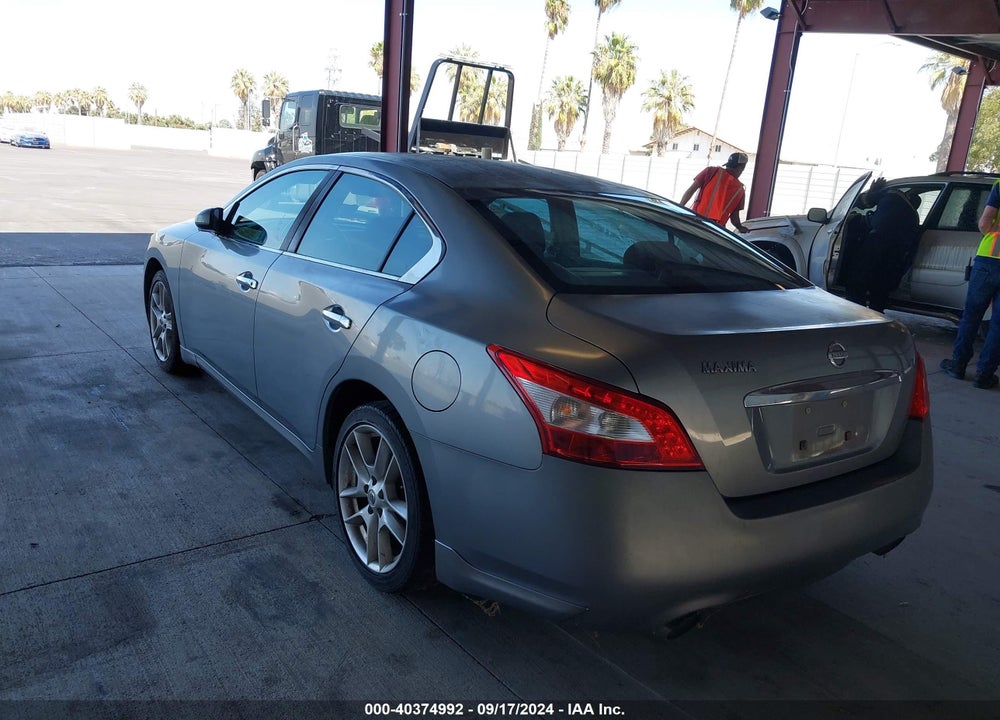 2009 NISSAN MAXIMA 3.5 S VIN: 1N4AA51E29C861206