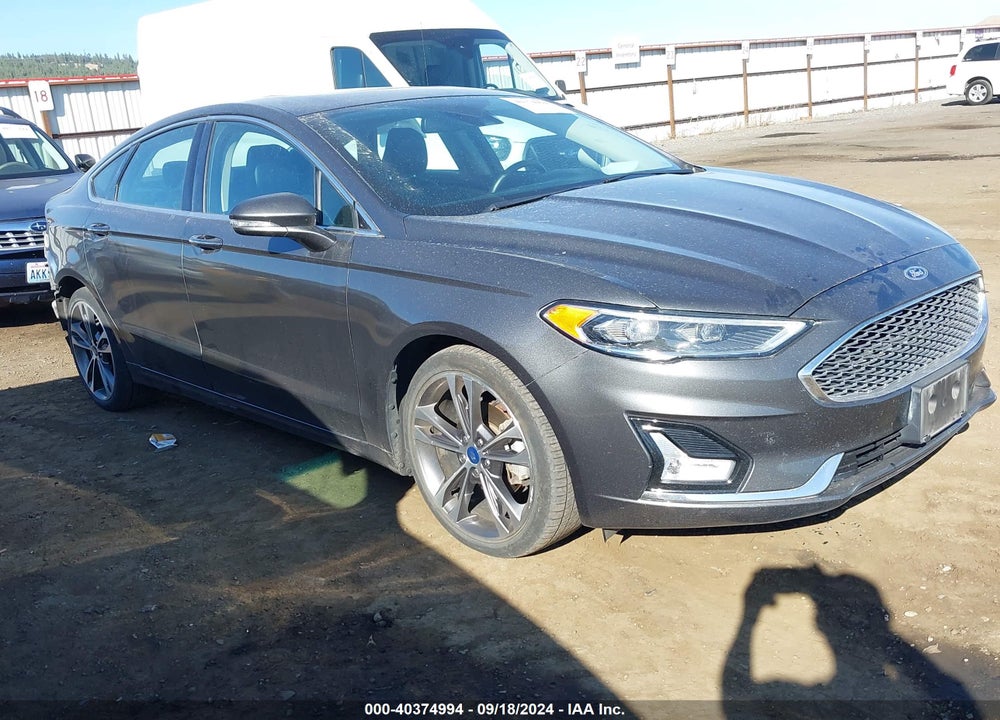 2020 FORD FUSION TITANIUM VIN: 3FA6P0D91LR115604