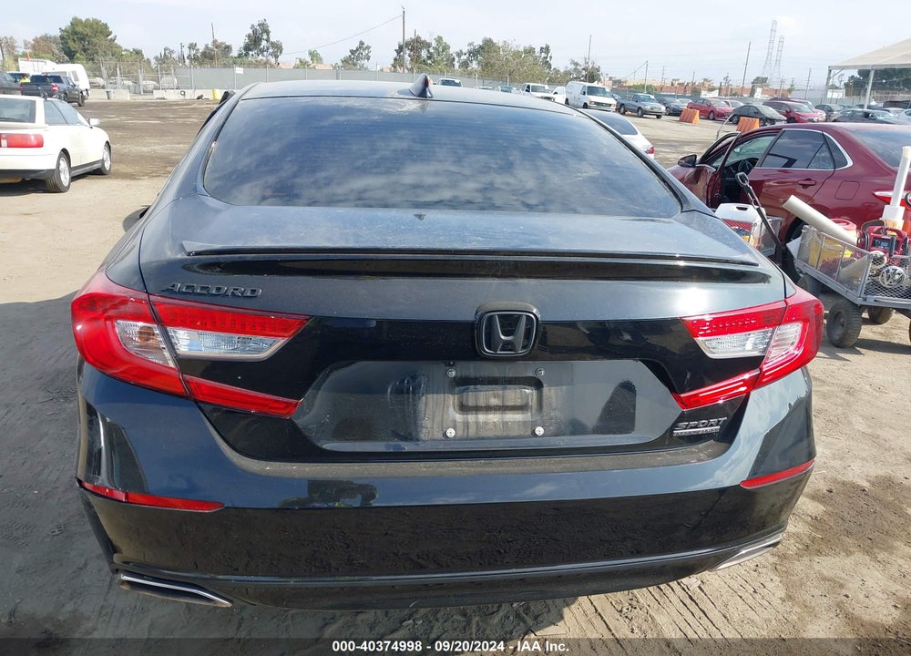 2022 HONDA ACCORD SPORT SPECIAL EDITION VIN: 1HGCV1F4XNA028759