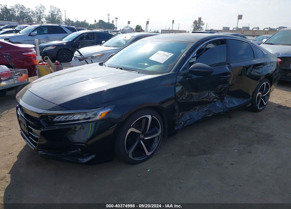 2022 HONDA ACCORD SPORT SPECIAL EDITION VIN: 1HGCV1F4XNA028759