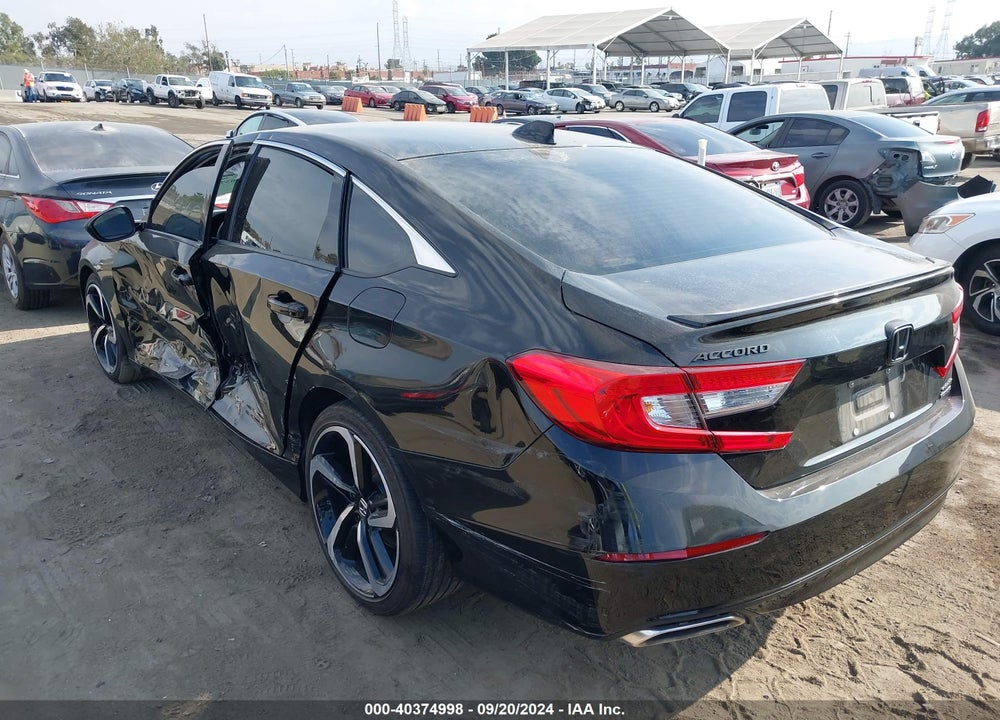 2022 HONDA ACCORD SPORT SPECIAL EDITION VIN: 1HGCV1F4XNA028759