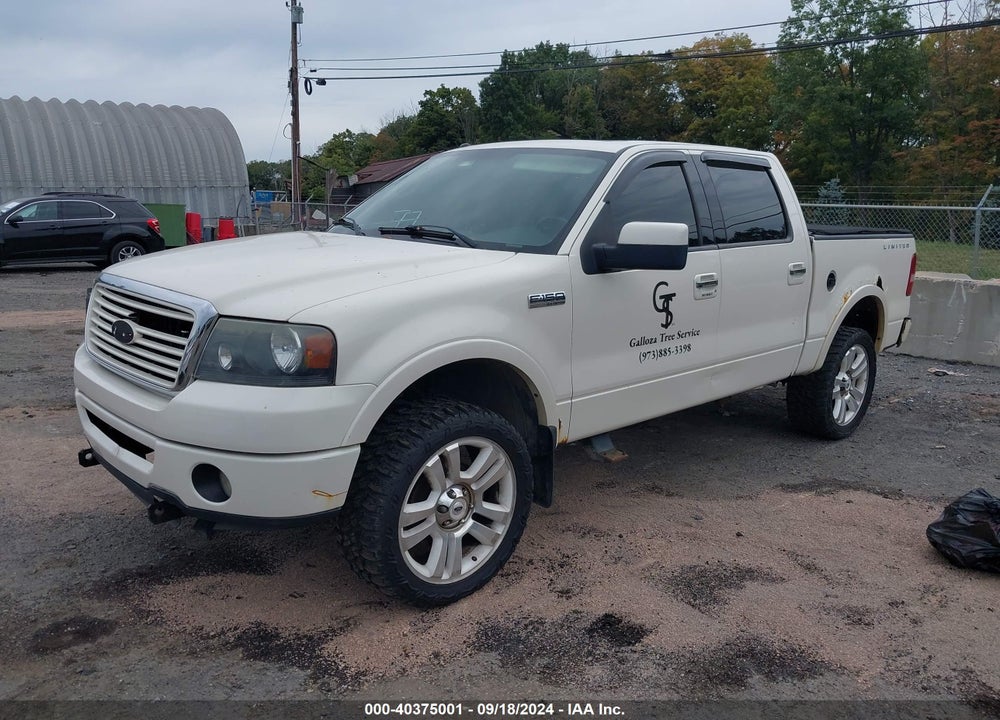2008 FORD F-150 HARLEY-DAVIDSON/LIMITED VIN: 1FTRW14528FA80668