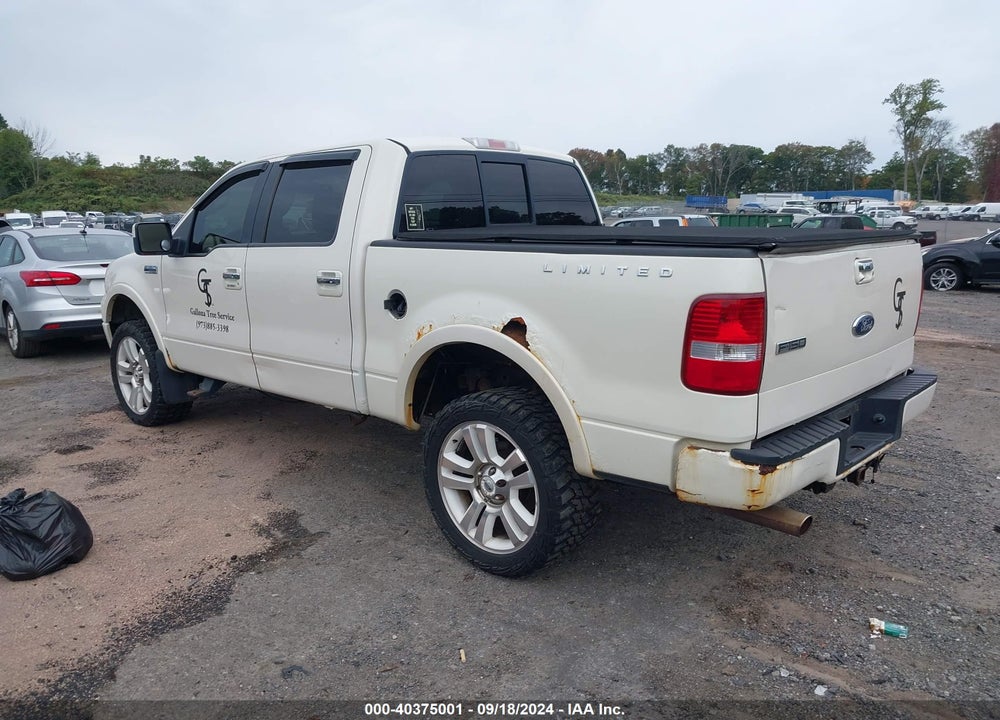 2008 FORD F-150 HARLEY-DAVIDSON/LIMITED VIN: 1FTRW14528FA80668