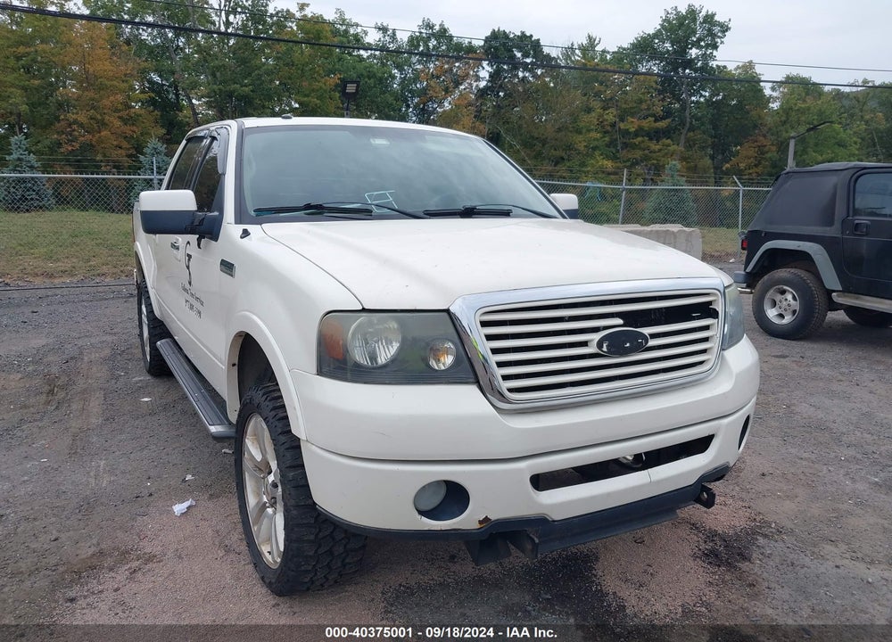 2008 FORD F-150 HARLEY-DAVIDSON/LIMITED VIN: 1FTRW14528FA80668