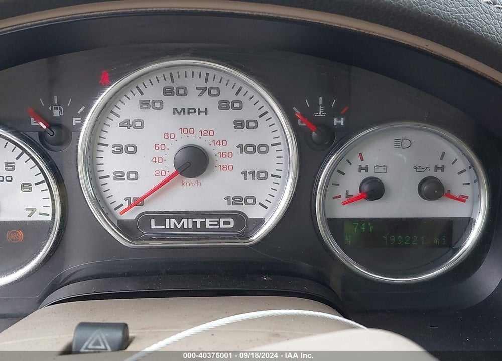 2008 FORD F-150 HARLEY-DAVIDSON/LIMITED VIN: 1FTRW14528FA80668