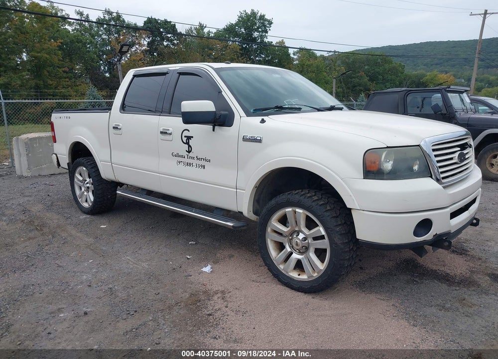 2008 FORD F-150 HARLEY-DAVIDSON/LIMITED VIN: 1FTRW14528FA80668