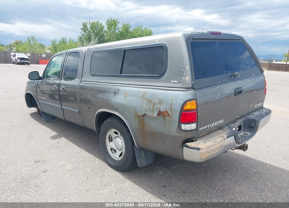 2005 TOYOTA TUNDRA SR5 V8 VIN: 5TBBT44165S457693