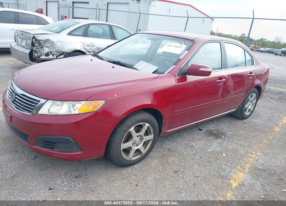 2009 KIA OPTIMA LX VIN: KNAGE228895310618