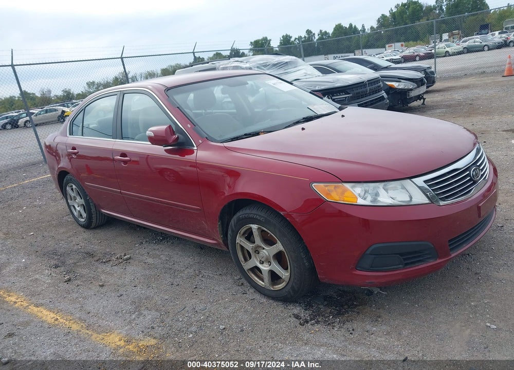 2009 KIA OPTIMA LX VIN: KNAGE228895310618