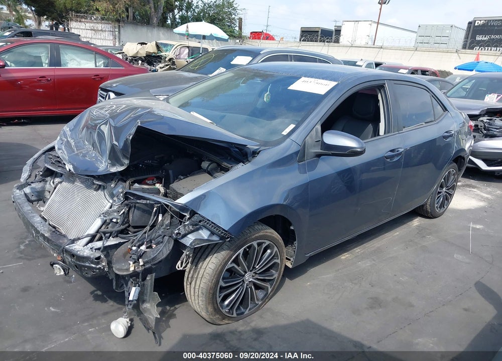 2014 TOYOTA COROLLA S PLUS VIN: 2T1BURHE7EC121705
