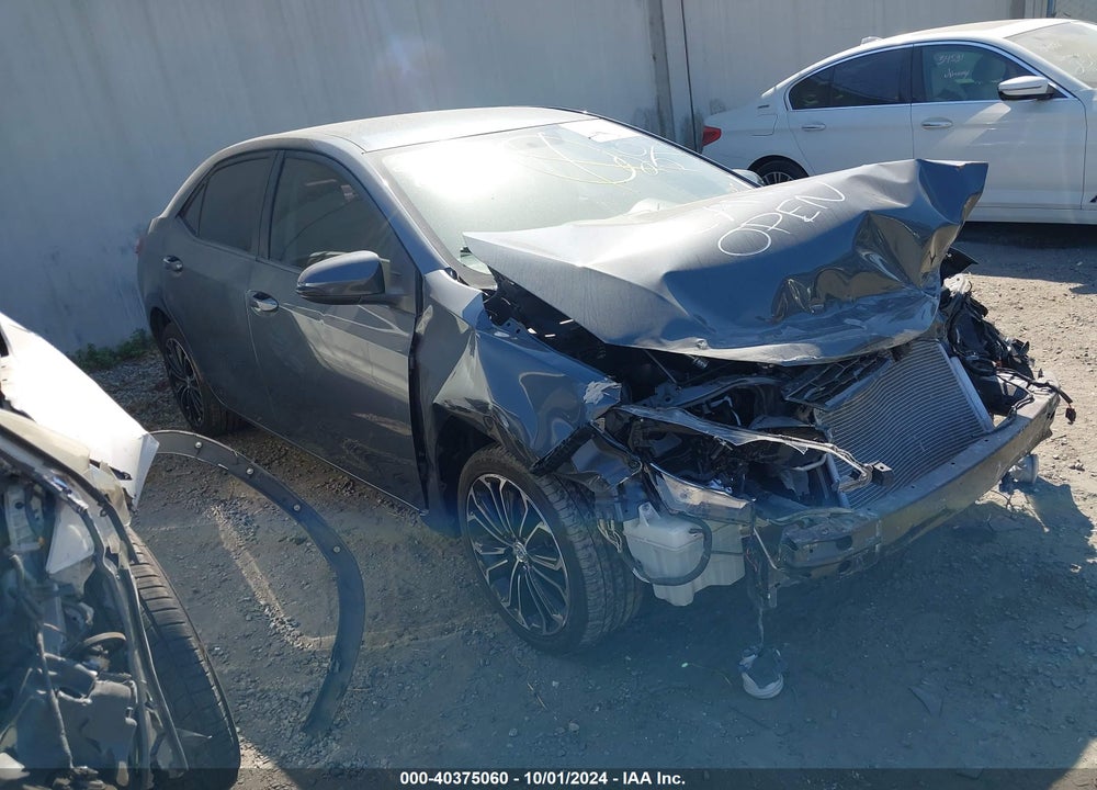 2014 TOYOTA COROLLA S PLUS VIN: 2T1BURHE7EC121705