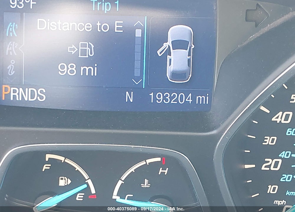 2013 FORD ESCAPE SE VIN: 1FMCU0GX5DUB21427