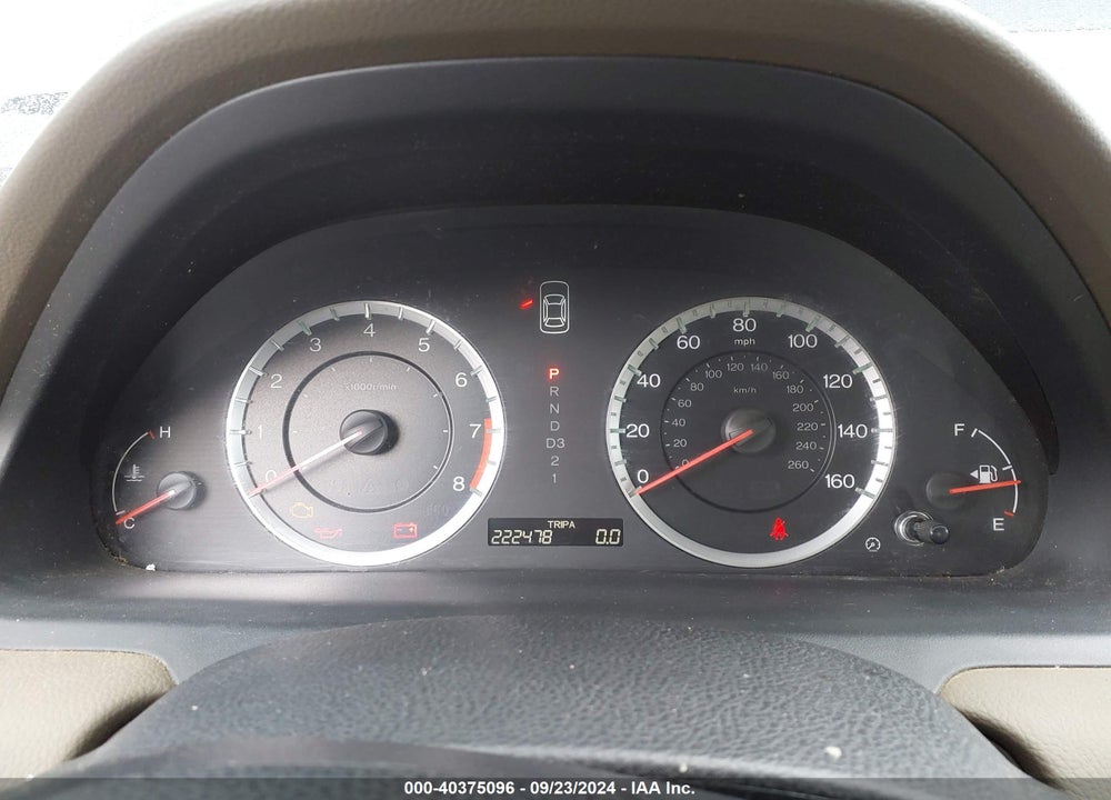 2010 HONDA ACCORD 2.4 LX VIN: 1HGCP2F31AA121431
