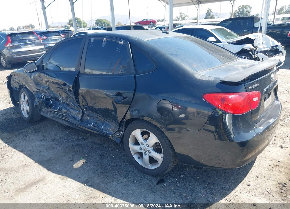 2007 HYUNDAI ELANTRA GLS/LIMITED/SE VIN: KMHDU46DX7U227878