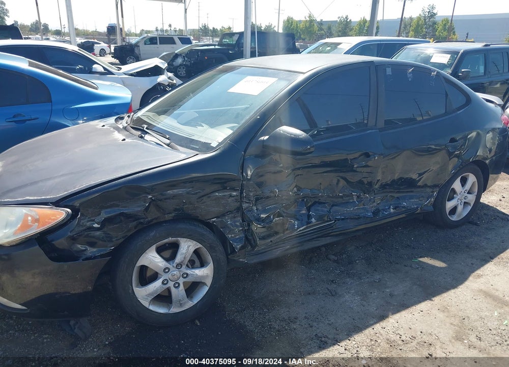 2007 HYUNDAI ELANTRA GLS/LIMITED/SE VIN: KMHDU46DX7U227878