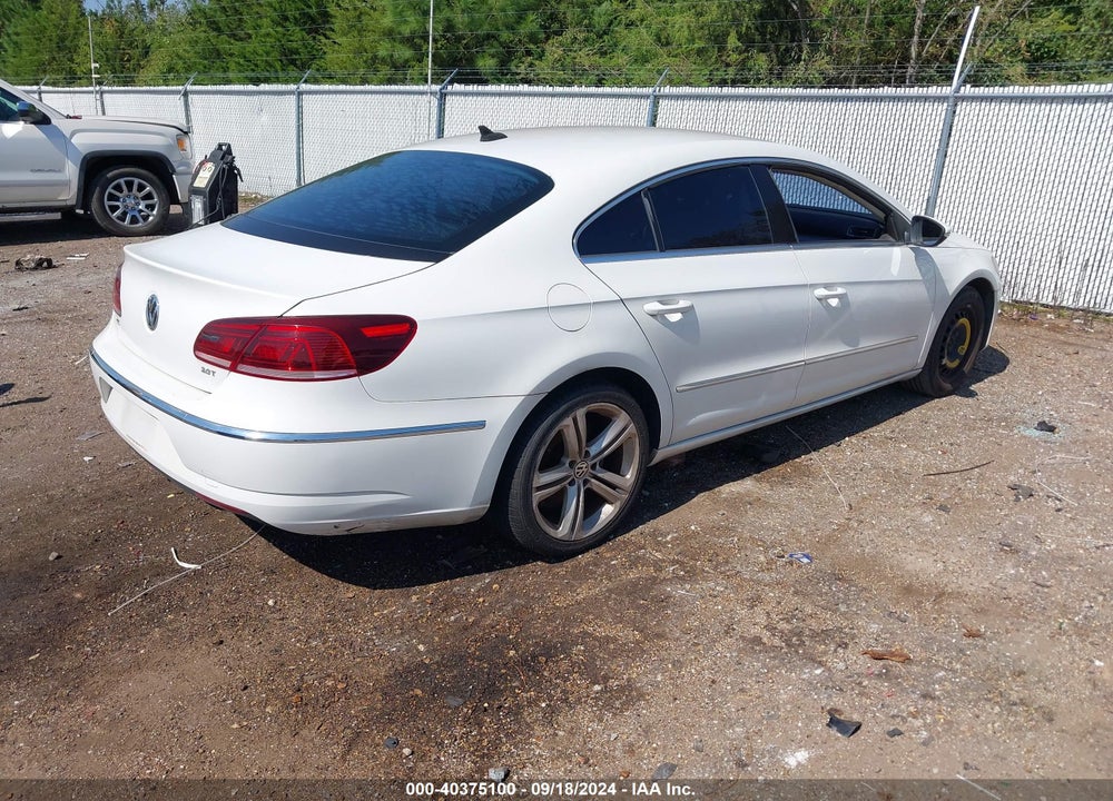 2013 VOLKSWAGEN CC 2.0T SPORT PLUS VIN: WVWBP7AN0DE501406