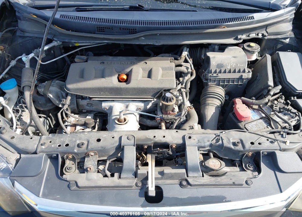 2012 HONDA CIVIC EX VIN: 19XFB2F86CE368580