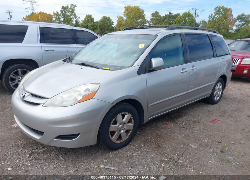 2008 TOYOTA SIENNA XLE VIN: 5TDZK22C78S115725