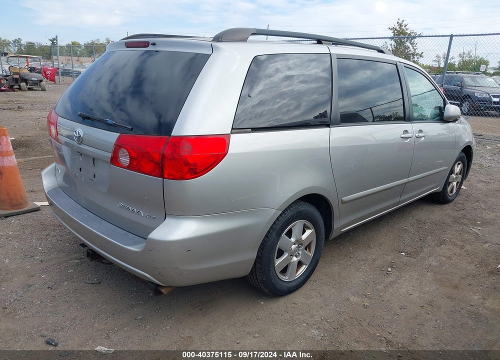 2008 TOYOTA SIENNA XLE VIN: 5TDZK22C78S115725