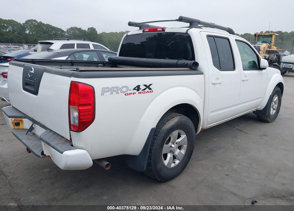 2011 NISSAN FRONTIER PRO-4X VIN: 1N6AD0EV8BC411111