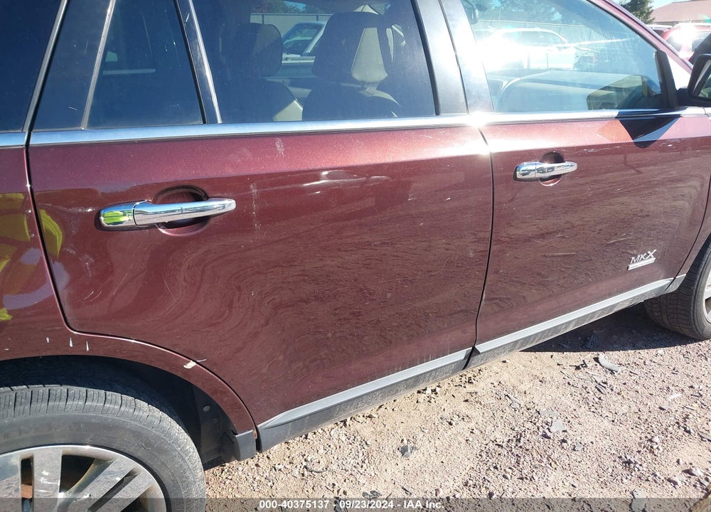 2009 LINCOLN MKX VIN: 2LMDU88C89BJ05626