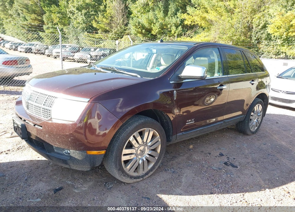 2009 LINCOLN MKX VIN: 2LMDU88C89BJ05626
